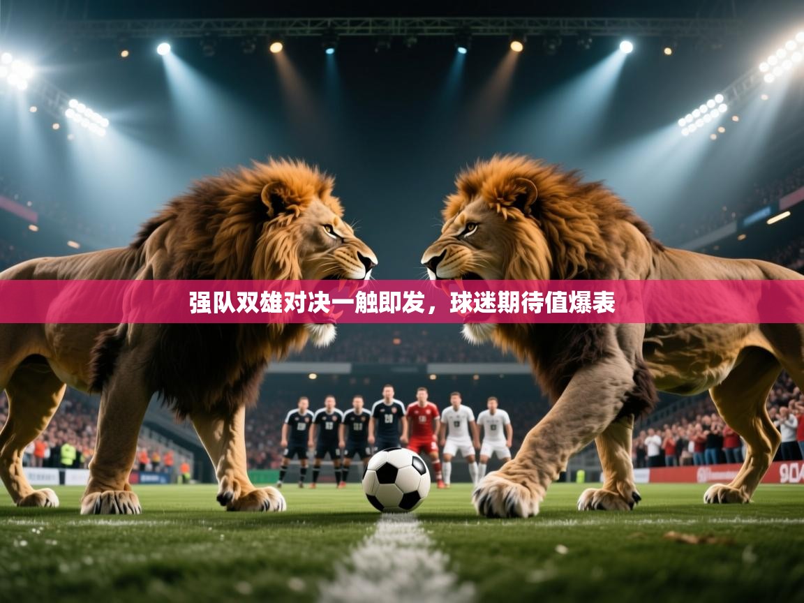 强队双雄对决一触即发，球迷期待值爆表  第2张