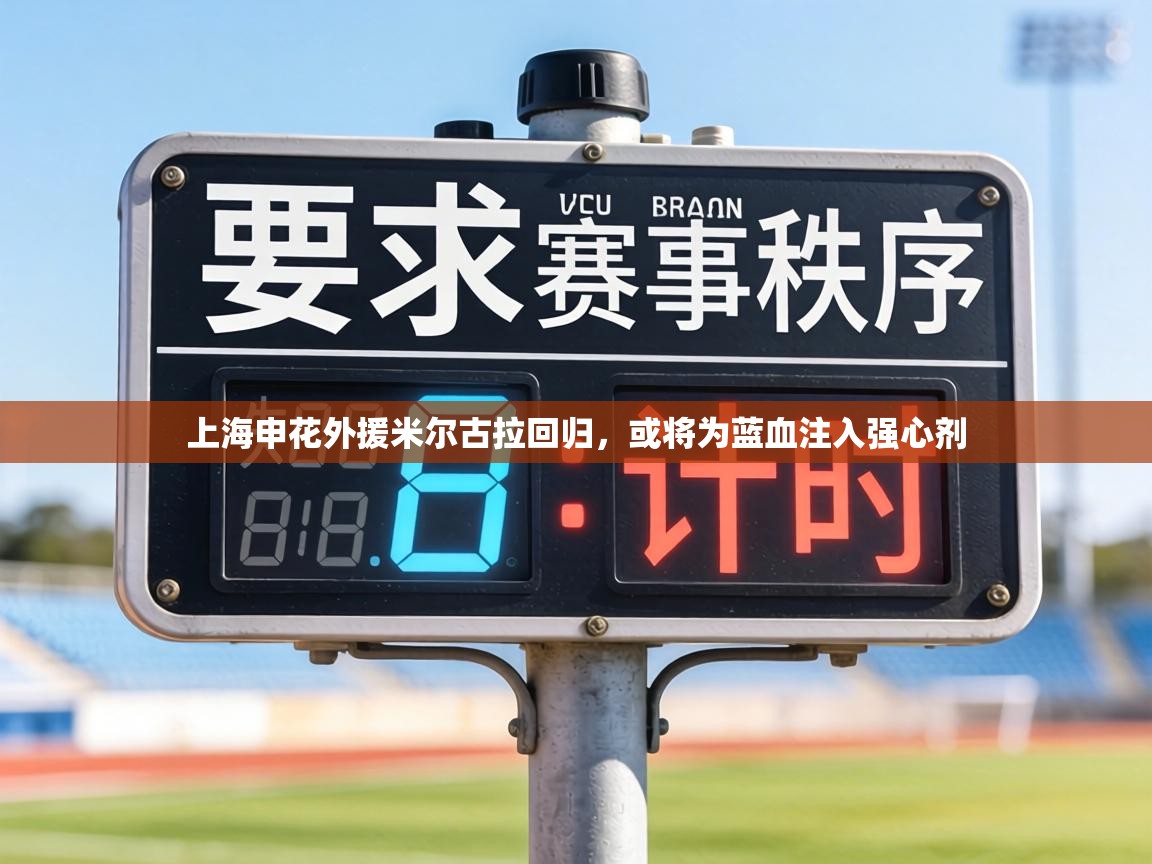 上海申花外援米尔古拉回归，或将为蓝血注入强心剂  第2张