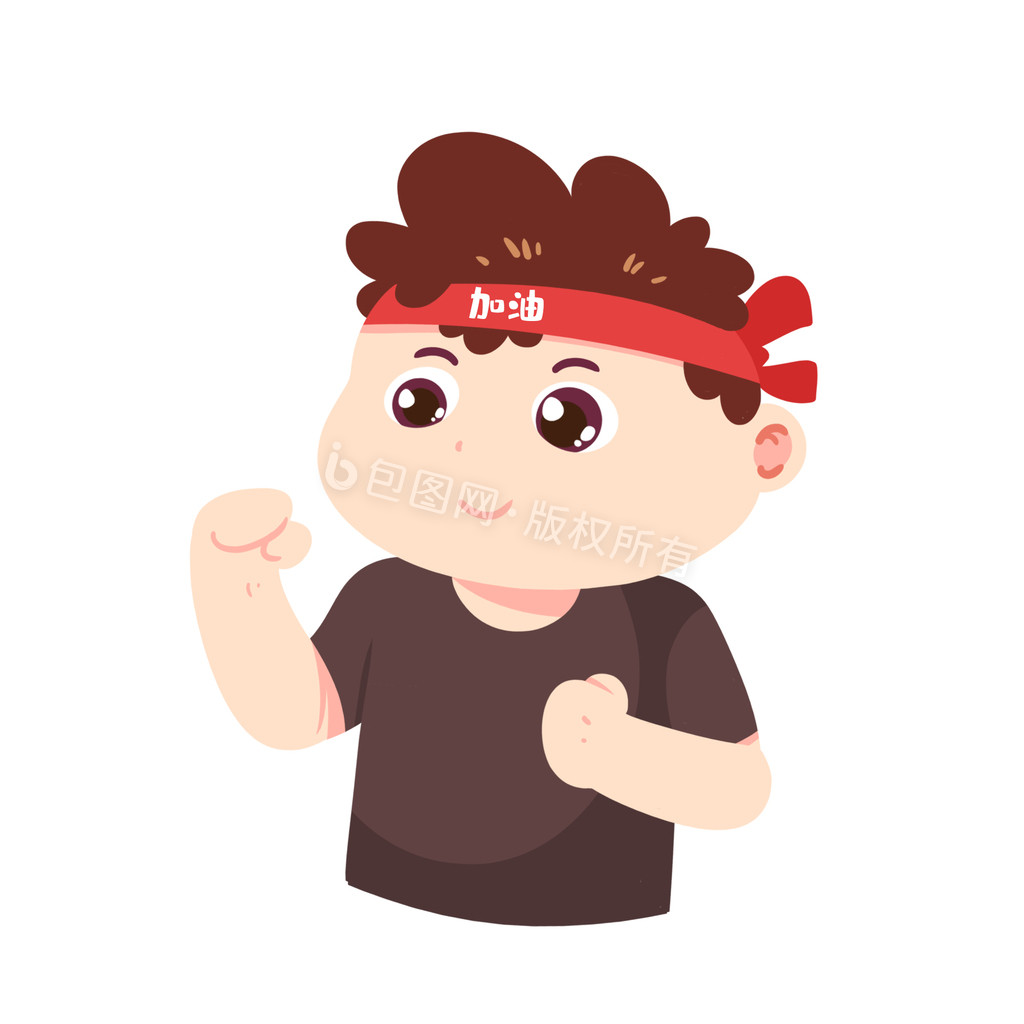 关注体育比赛，捧手握拳为选手加油