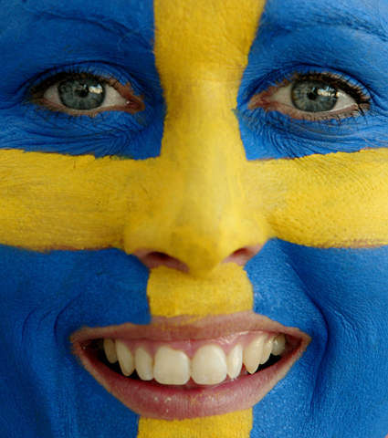 瑞典运动员表现出色,闪亮登场 瑞典运动员表现出色,闪亮登场